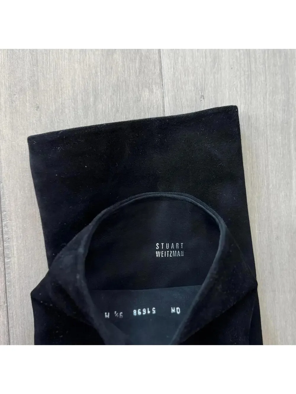 Stuart Weitzman black knee